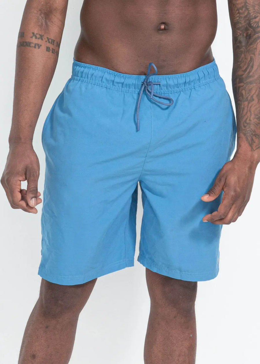 boochen eco man's boardshorts, sustainable boardshorts, beachshorts, nachhaltige badehose skylight